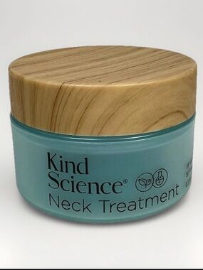 Kind Science Neck Treatment Cream Firms Smooths Lifts Lightweight 0.5 oz NEW